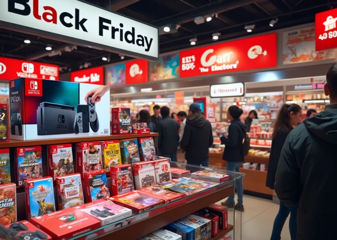 Unbeatable Nintendo Switch Black Friday Deals: Consoles, Games, and Bundles