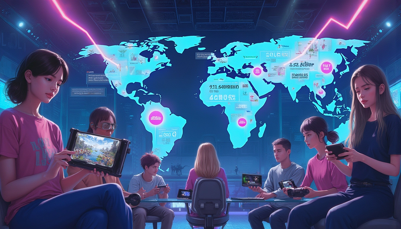 Gaming Industry Soars to 286 Billion Dollar Market Value in 2024 1 Gaming Industry Soars to 286 Billion Dollar Market Value in 2024