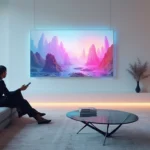 LG Unveils Revolutionary 77-inch Wireless Transparent OLED TV at CES