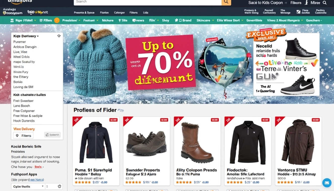 Maximize Winter Savings: Amazon’s Mega Sale on Cold-Weather Essentials