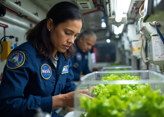 Space Farming Breakthrough: Sunita Williams Cultivates Lettuce on ISS for Research