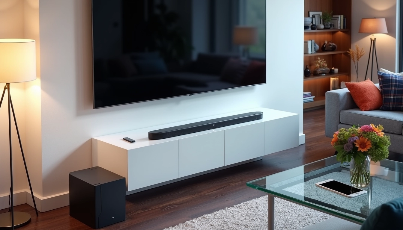 Modern Soundbars Transform Home Entertainment with Theater Quality Audio Performance 1 Modern Soundbars Transform Home Entertainment with Theater Quality Audio Performance