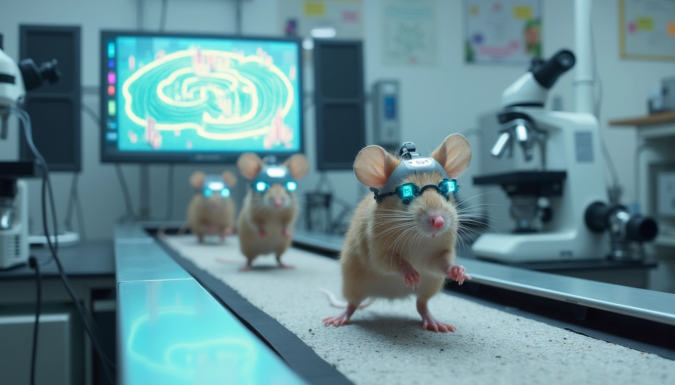 Scientists Equip Mice with VR Goggles to Study Brain Memory Formation 1 Scientists Equip Mice with VR Goggles to Study Brain Memory Formation