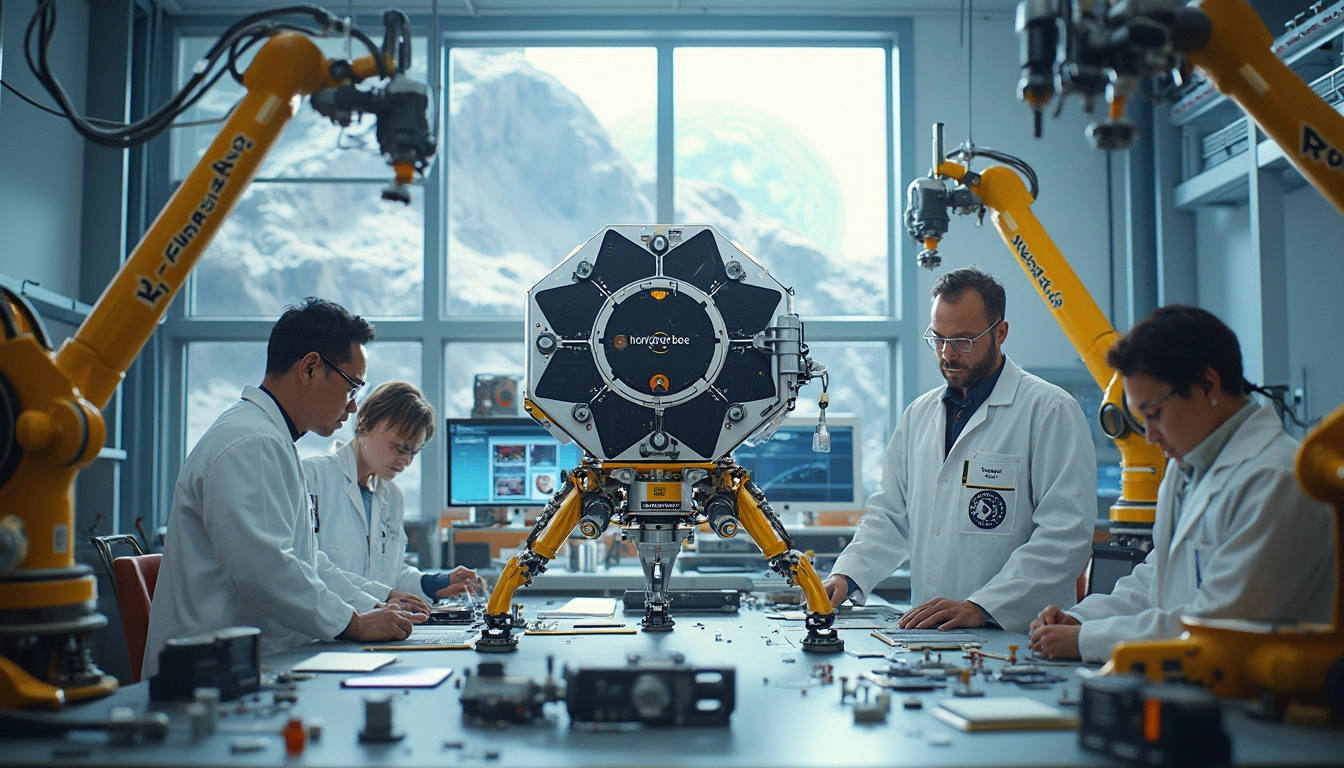 Honeybee Robotics Partners with Blue Origin for NASA Artemis Lunar Mission 1 Honeybee Robotics Partners with Blue Origin for NASA Artemis Lunar Mission