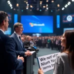Microsoft Employee Disrupts 50th Anniversary Event Over Military AI Contract
