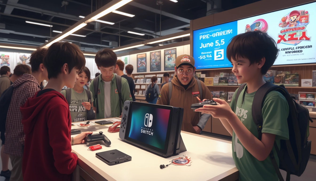 Nintendo Switch 2 Pre-orders Launch April 2025 with 4K Gaming 1 Nintendo Switch 2 Pre-orders Launch April 2025 with 4K Gaming