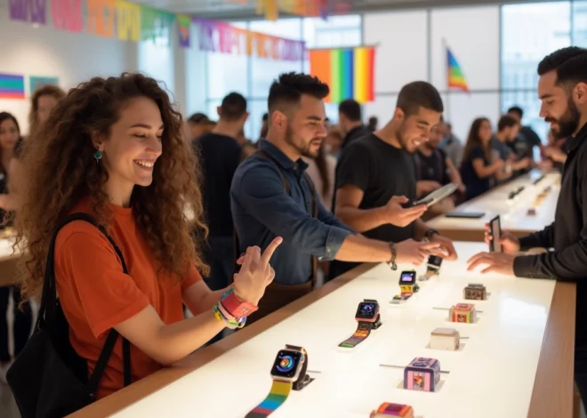 Apple Launches Pride 2025 Collection with Custom Sport Band Design