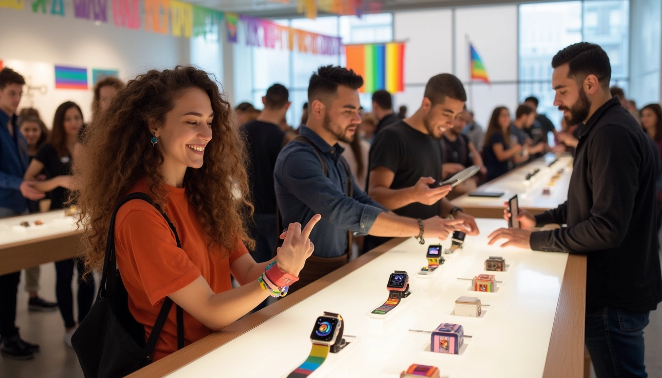 Apple Launches Pride 2025 Collection with Custom Sport Band Design 1 Apple Launches Pride 2025 Collection with Custom Sport Band Design