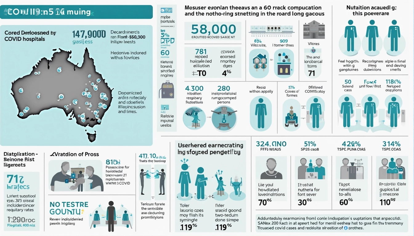 Australia Reports 58000 COVID Cases as JN1 Variant Emerges in 2025