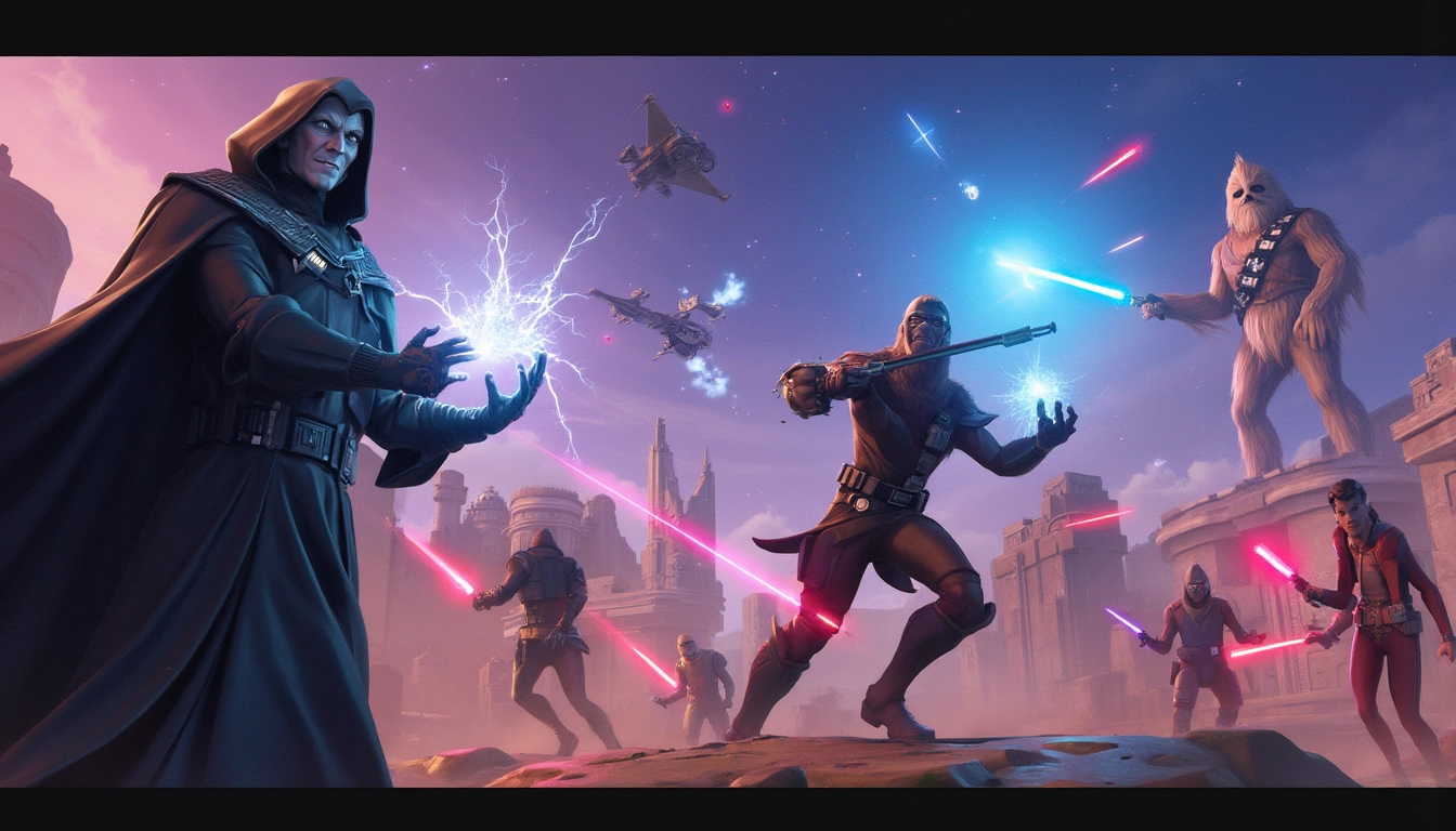 Fortnite Launches Epic Star Wars Galactic Battle Season This May 1 Fortnite Launches Epic Star Wars Galactic Battle Season This May