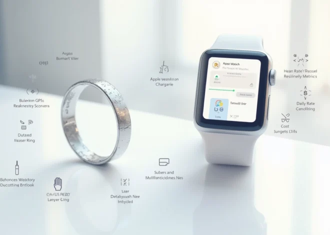 Oura Ring vs Apple Watch: Comparing Health Tracking and Smart Features