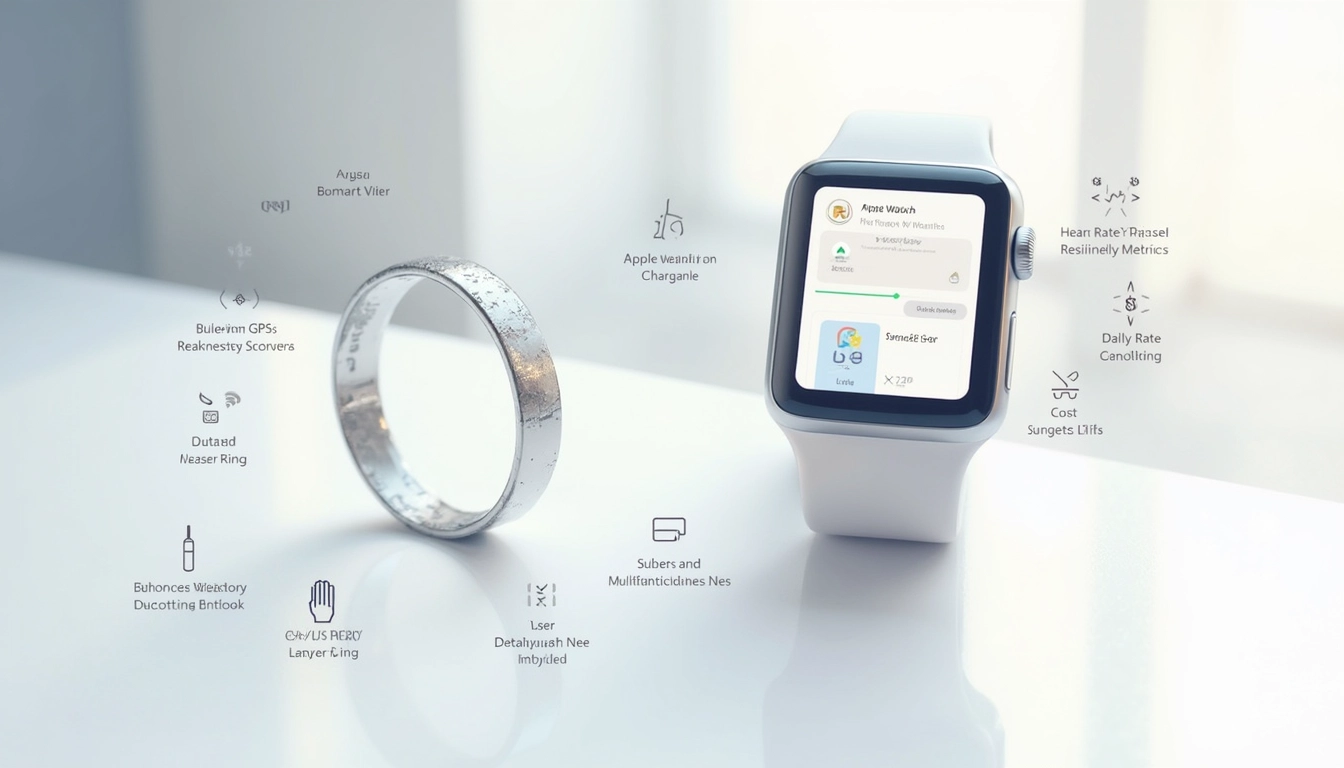 Oura Ring vs Apple Watch: Comparing Health Tracking and Smart Features