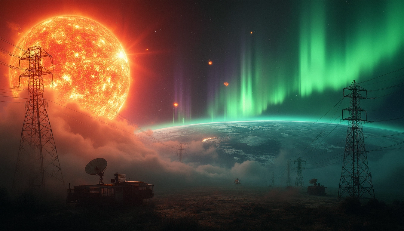 Massive G4 Solar Storm Threatens Global Technology Systems Through 2025